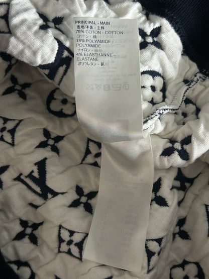 Louis Vuitton Navy & White Monogram Sweater
