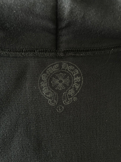 Chrome Hearts Black Aspen Exclusive Horseshoe Thermal Zip Up Hoodie
