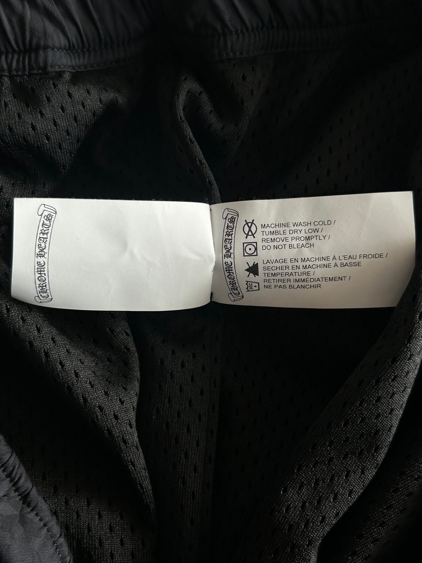 Chrome Hearts Black Cross Jacquard Track Pants