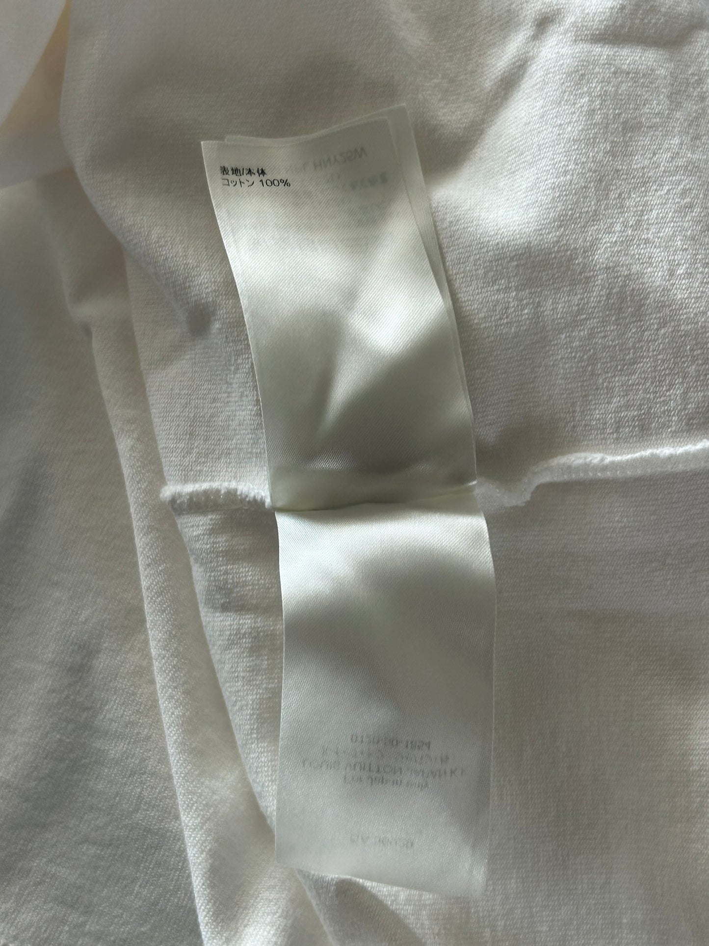 Louis Vuitton White Graffiti Logo Embroidered T-Shirt