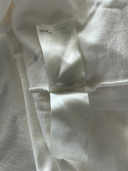 Louis Vuitton White Graffiti Logo Embroidered T-Shirt