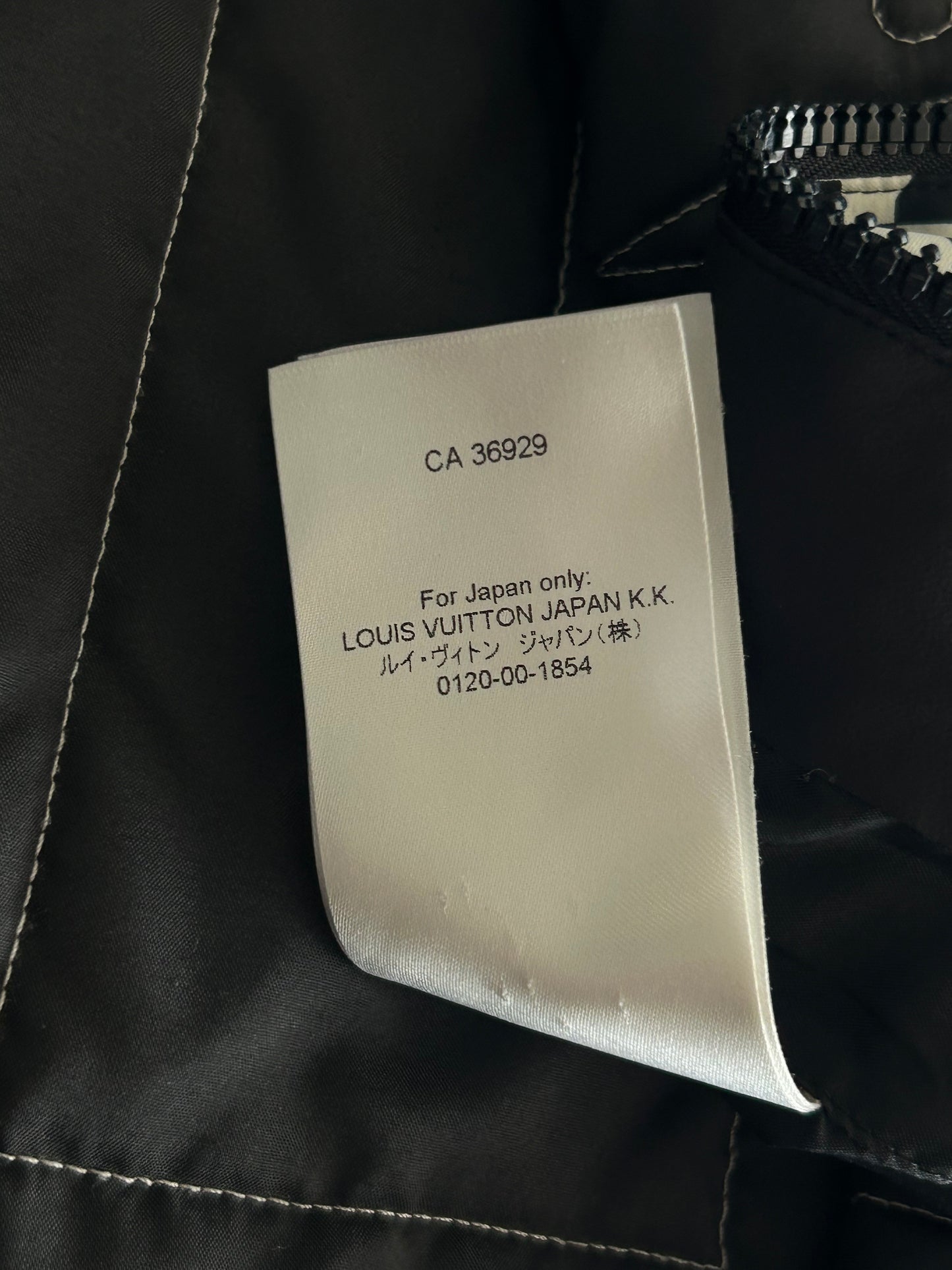 Louis Vuitton Bicolor Dove Houndstooth Padded Jacket