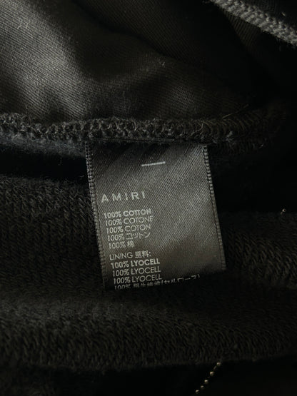 Amiri Black & White Checkered Bones Sweatpants