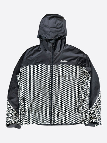 Louis Vuitton Bicolor Dove Houndstooth Padded Jacket