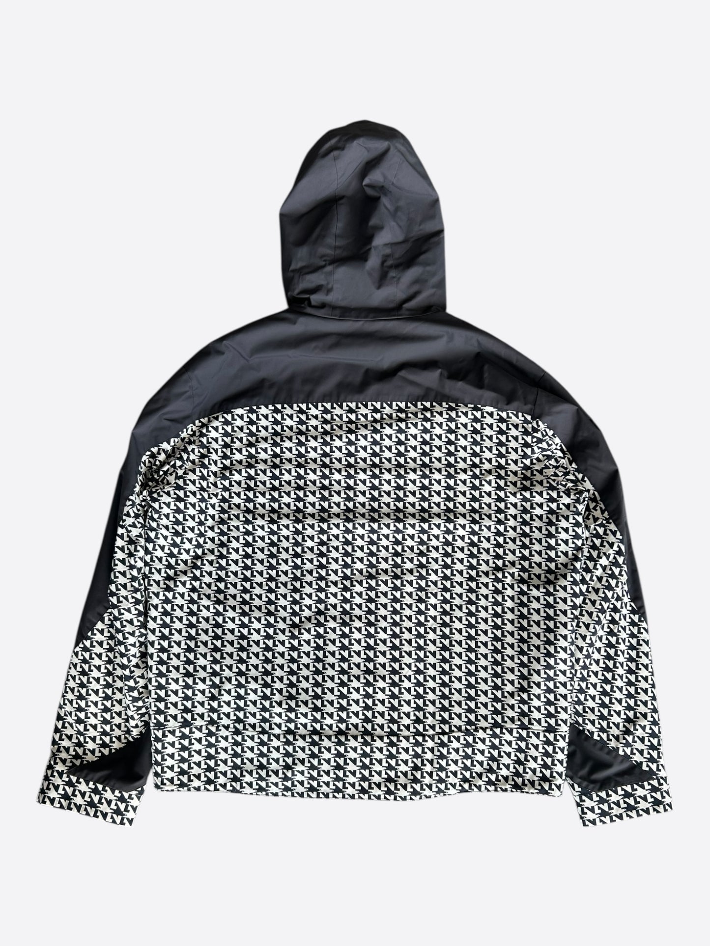 Louis Vuitton Bicolor Dove Houndstooth Padded Jacket
