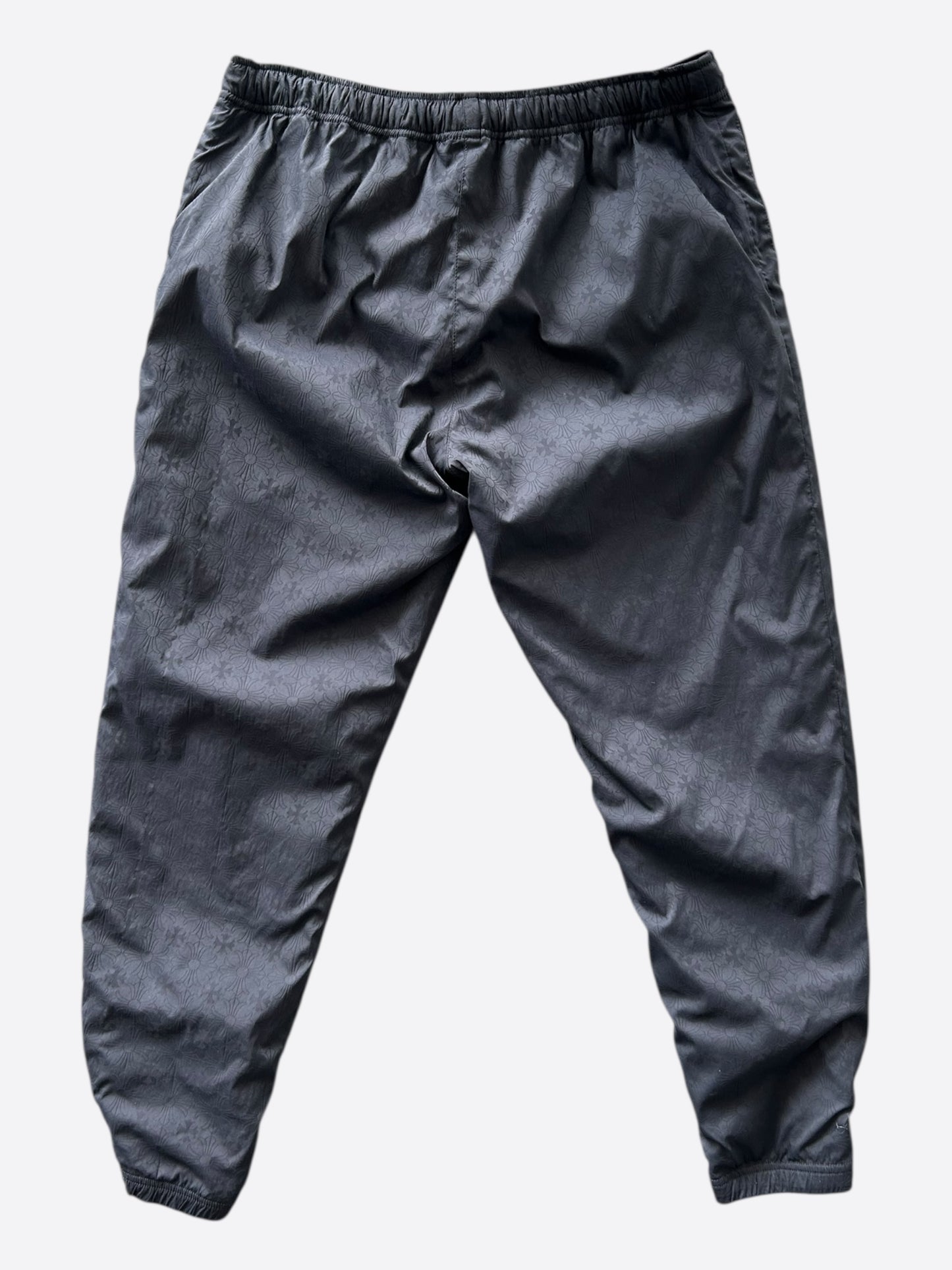 Chrome Hearts Black Cross Jacquard Track Pants