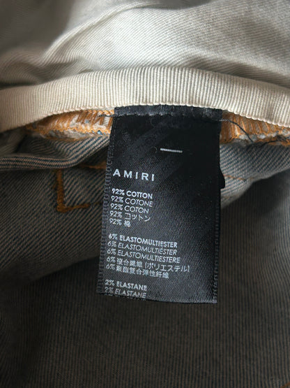 Amiri Blue Shotgun Distressed Jeans