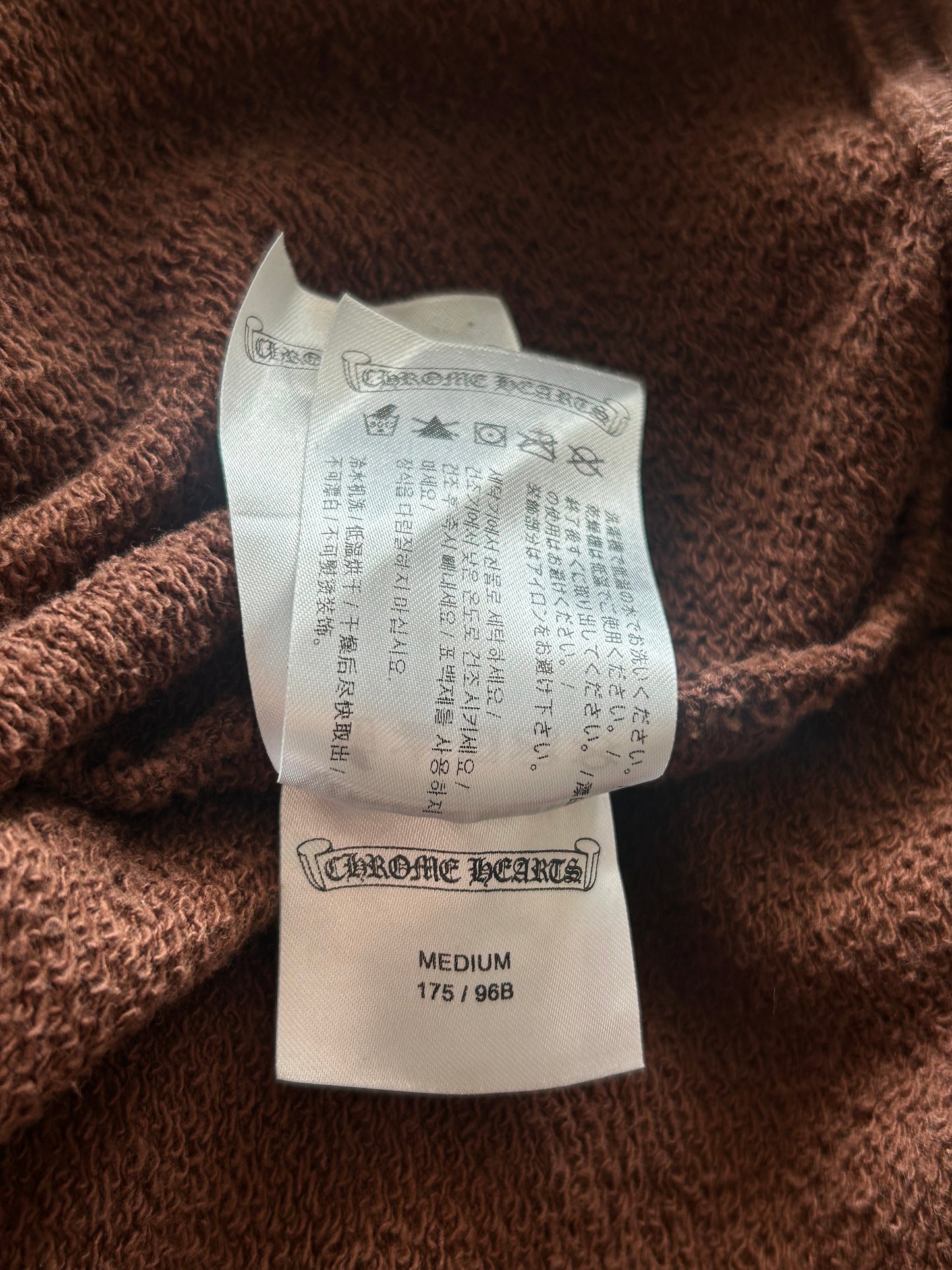 Chrome Hearts Matty Boy Brown Structure Sweater