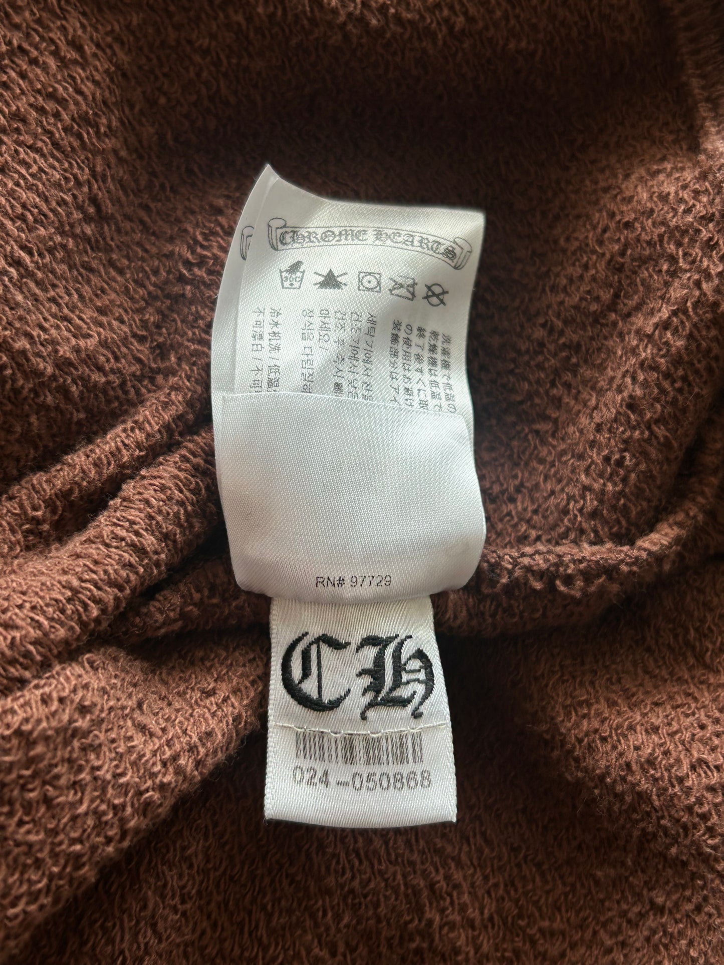 Chrome Hearts Matty Boy Brown Structure Sweater