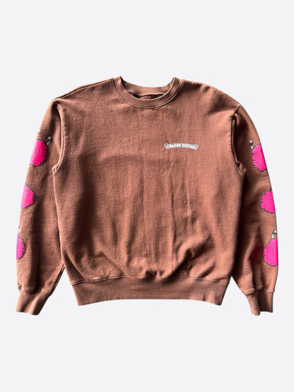 Chrome Hearts Matty Boy Brown Structure Sweater