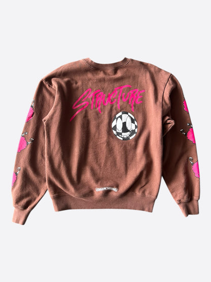 Chrome Hearts Matty Boy Brown Structure Sweater