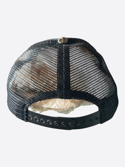 Chrome Hearts Black & White Aspen Trucker Hat