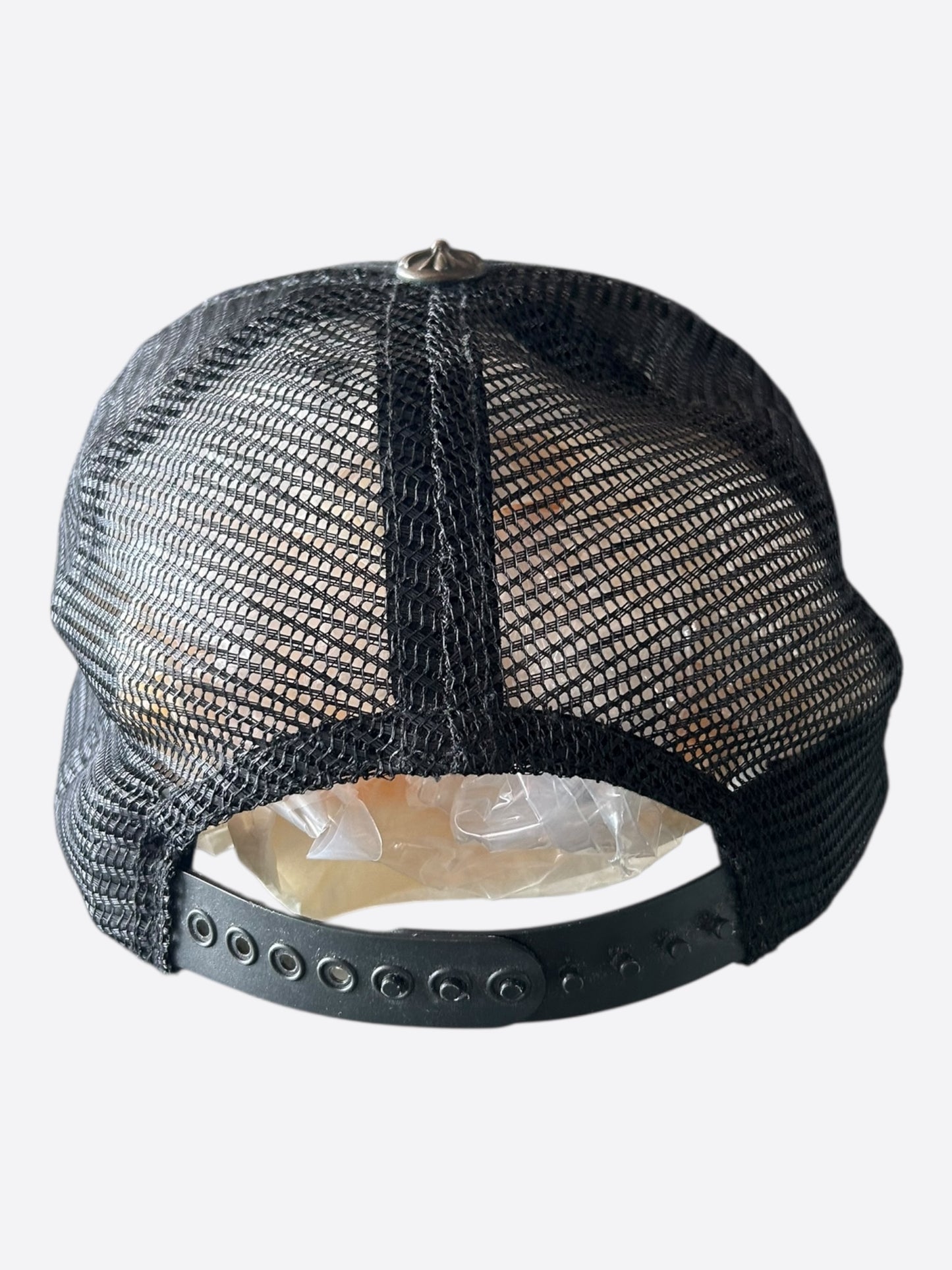 Chrome Hearts Black & White St. Barth Trucker Hat