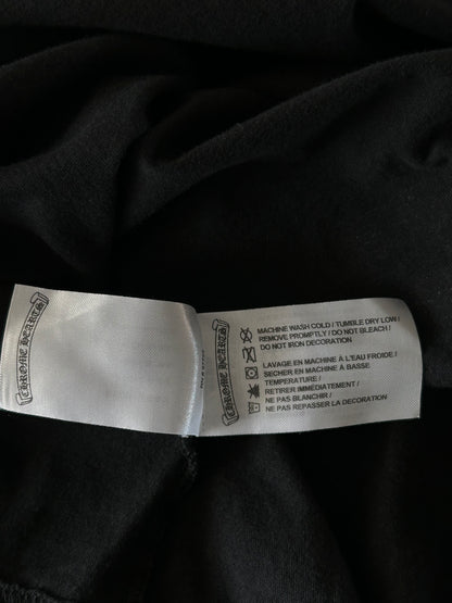 Chrome Hearts Black, Orange & Blue Staff Horseshoe Logo Longsleeve T-Shirt