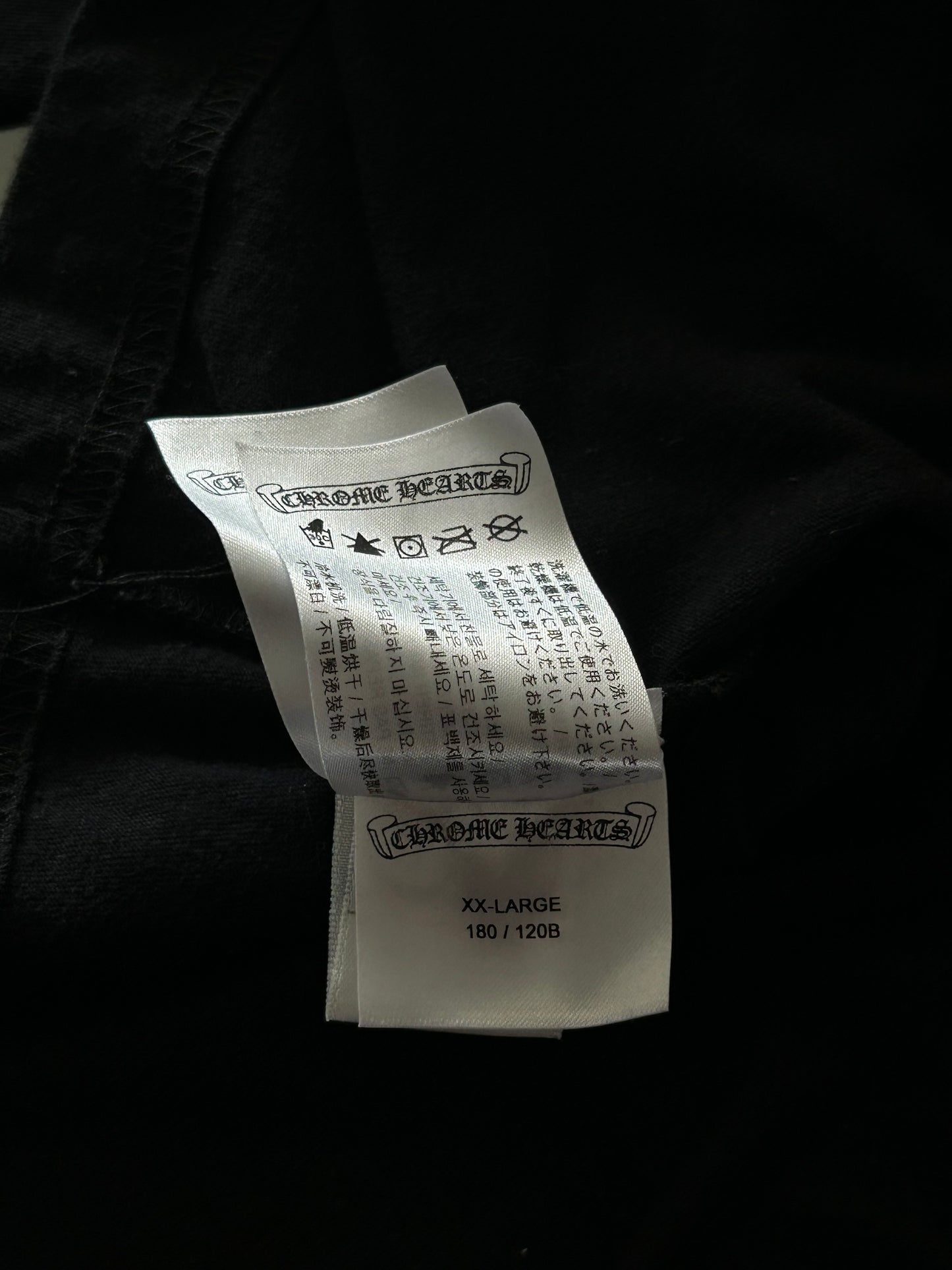 Chrome Hearts Black & White Aspen Exclusive Longsleeve T-Shirt