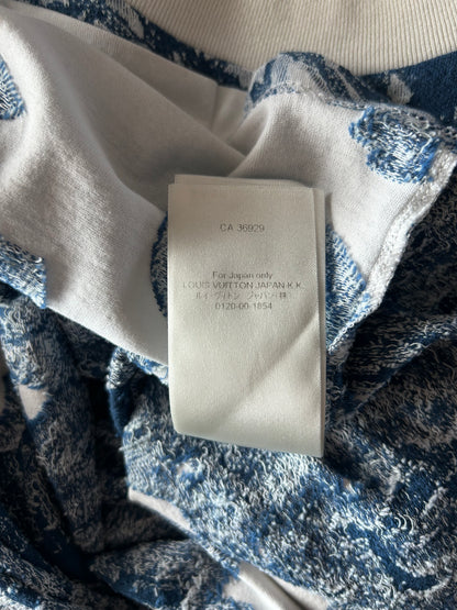 Louis Vuitton Blue & White Aquagarden Monogram T-Shirt