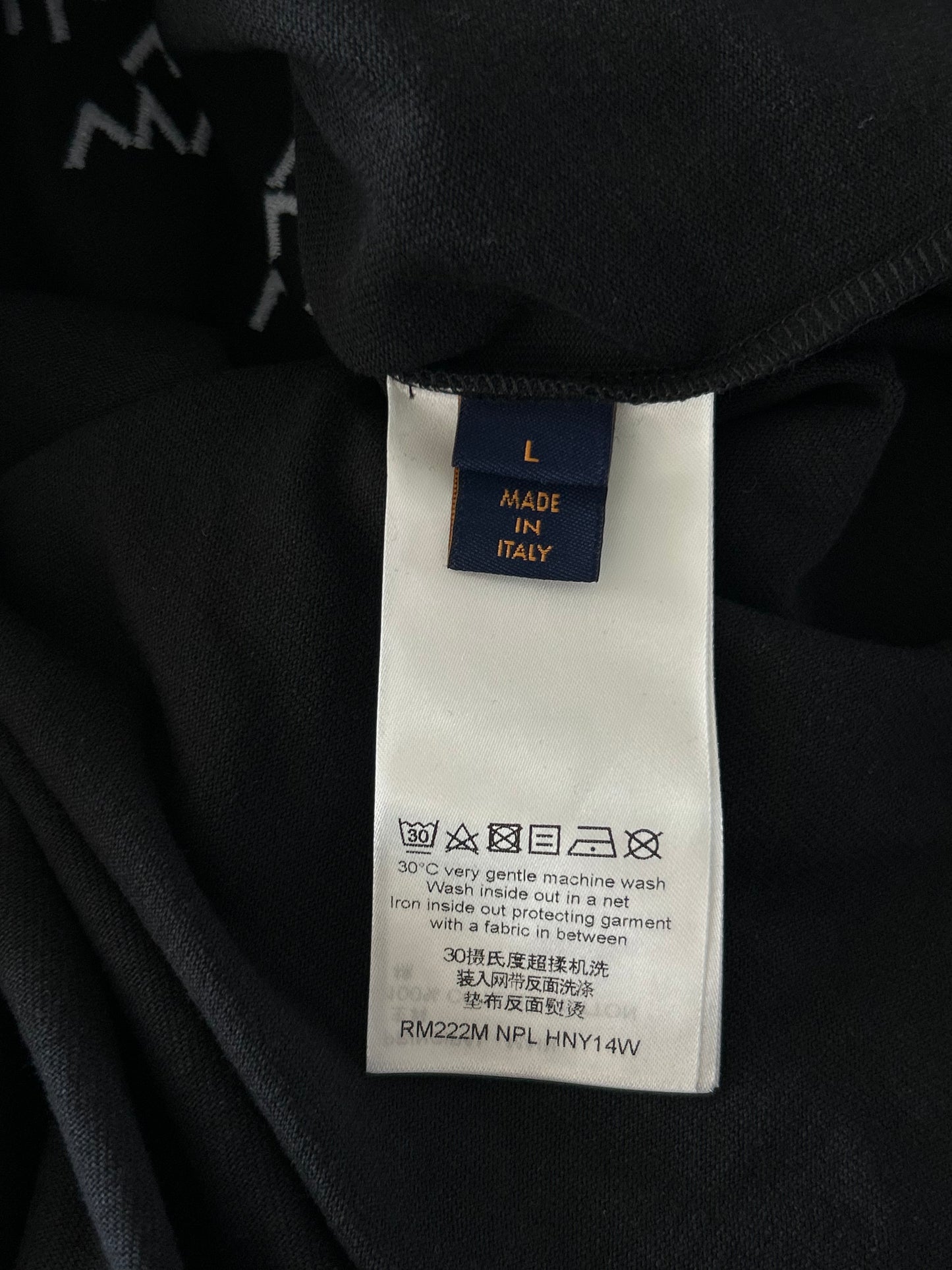 Louis Vuitton Black & White LV Spread T-Shirt