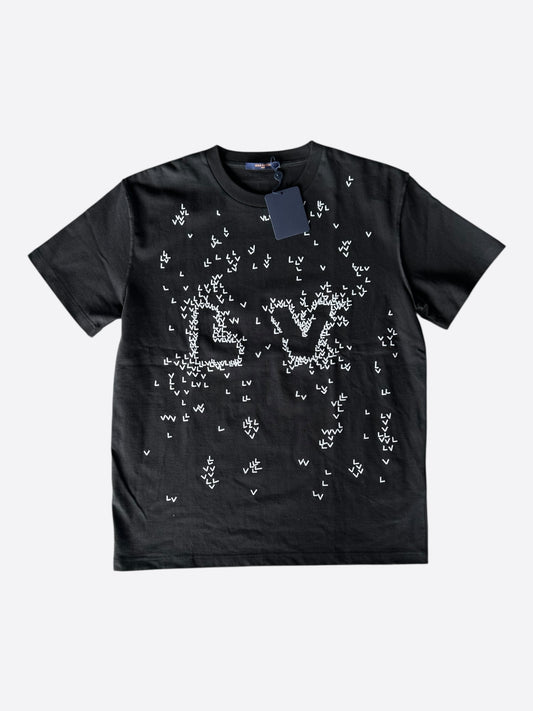 Louis Vuitton Black & White LV Spread T-Shirt