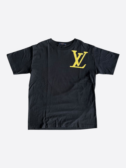 Louis Vuitton Black & Yellow Oz Brick Road Logo T-Shirt