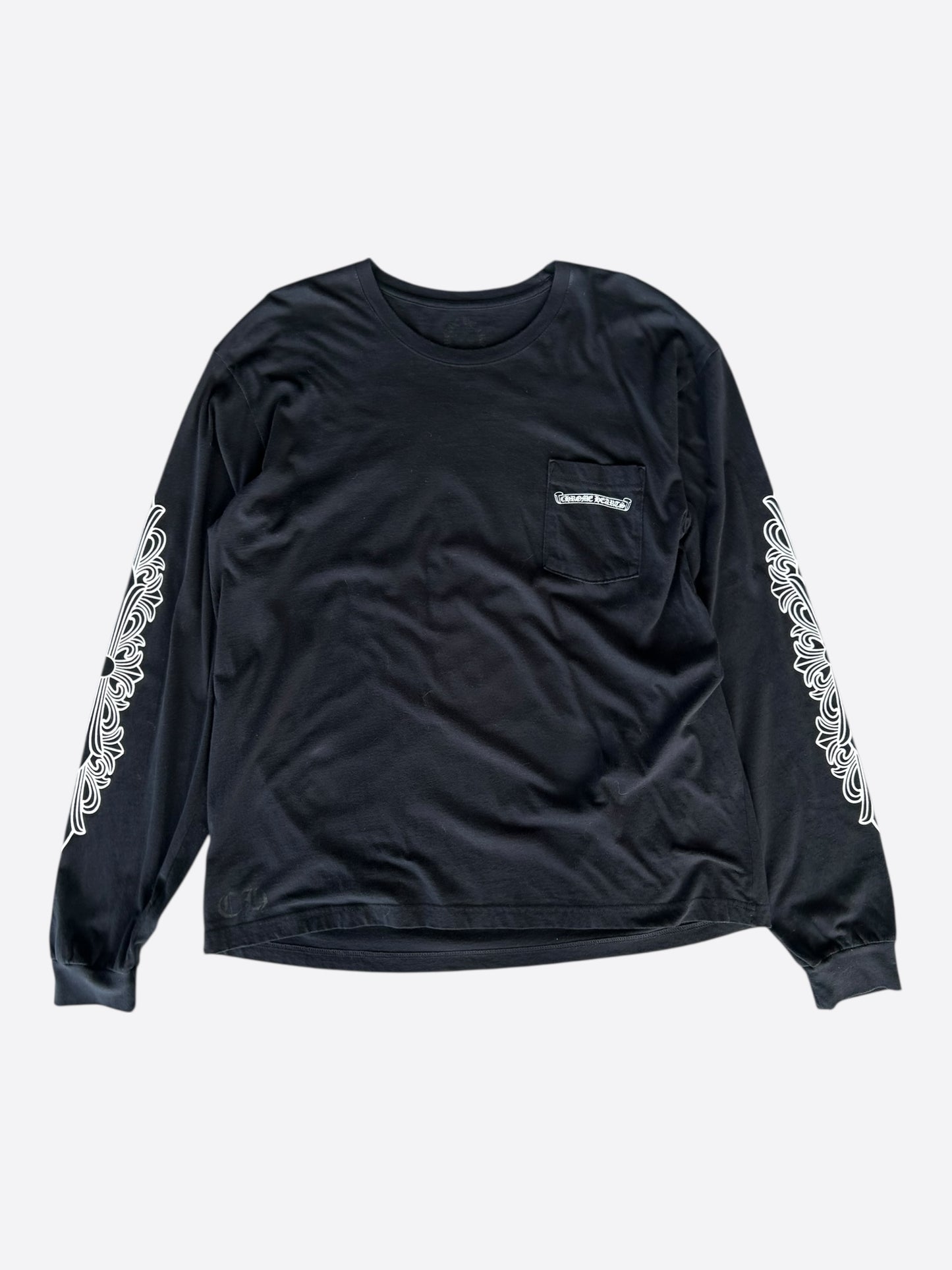 Chrome Hearts Black & White Aspen Exclusive Longsleeve T-Shirt