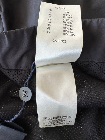 Louis Vuitton Black & Grey 2054 Monogram Heat Reflective Track Pants