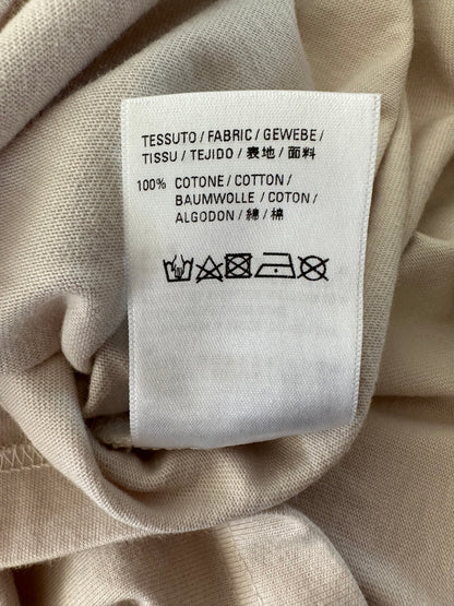 Balenciaga Cream & Blue Logo T-Shirt