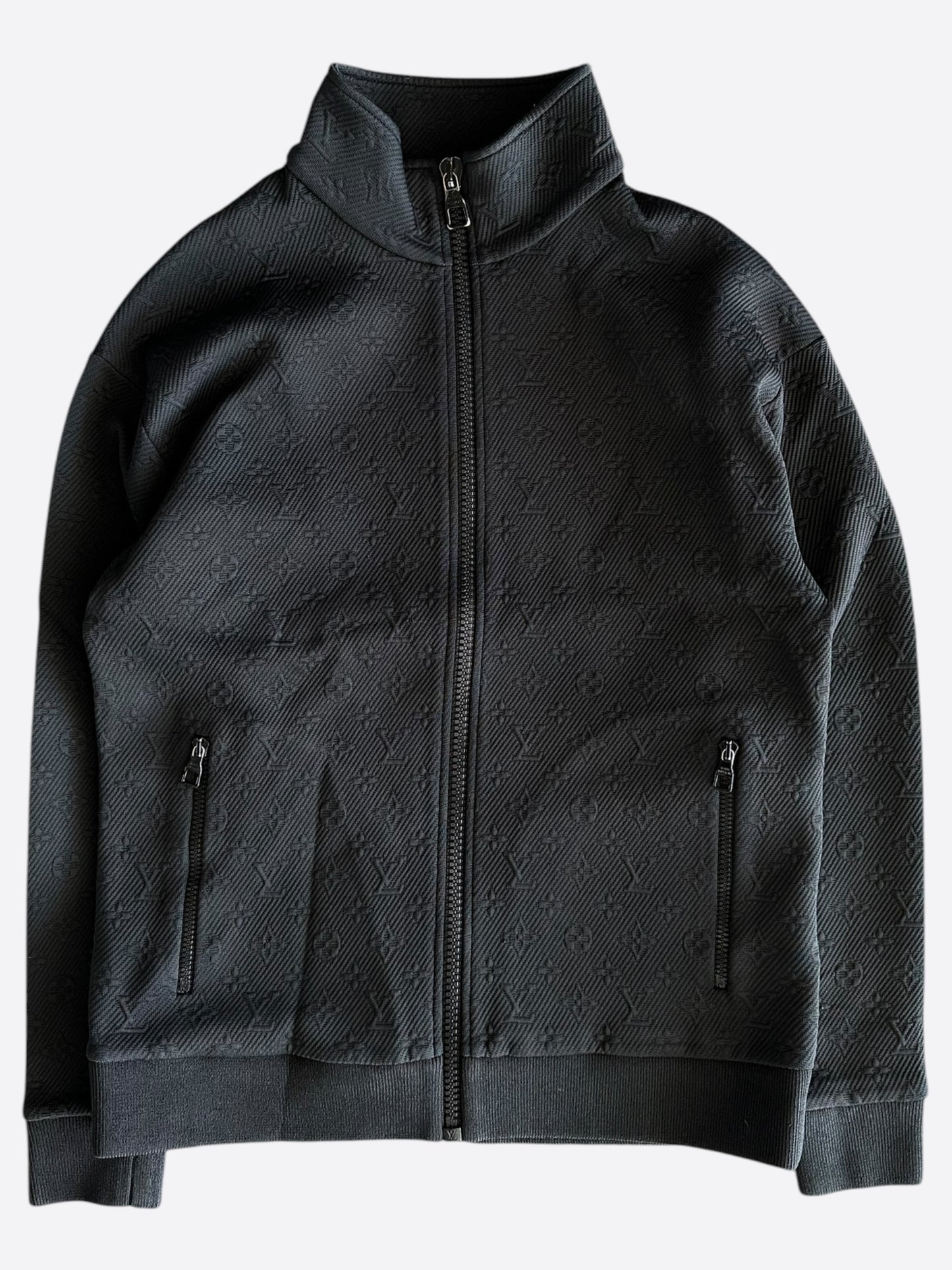 Louis Vuitton Black Monogram Track jacket