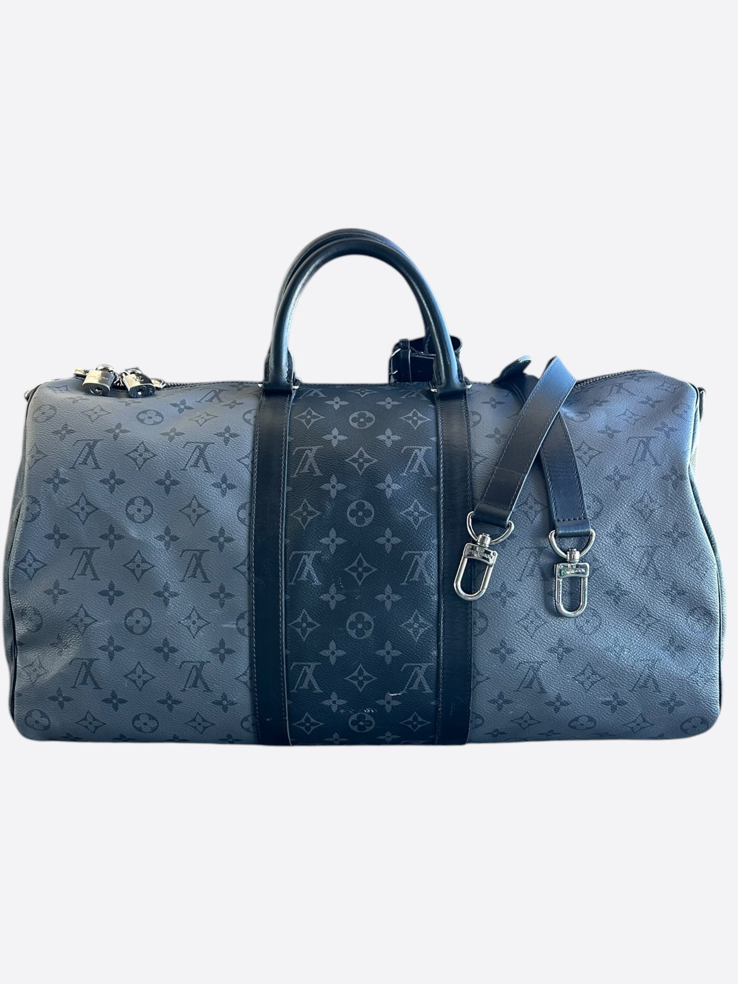 Louis Vuitton Reverse Monogram Eclipse Keepall 50