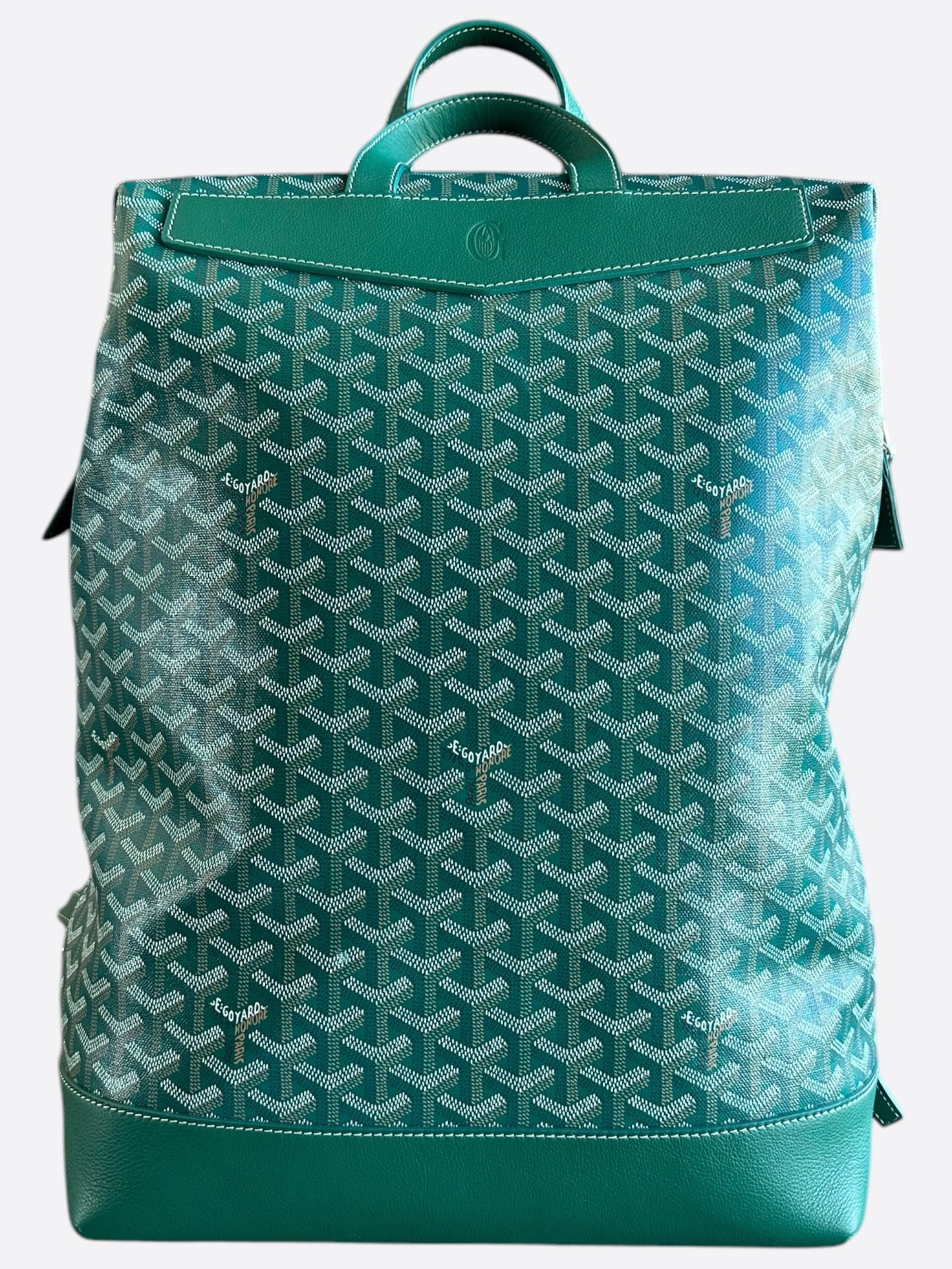 Goyard Green Cisalpin Backpack