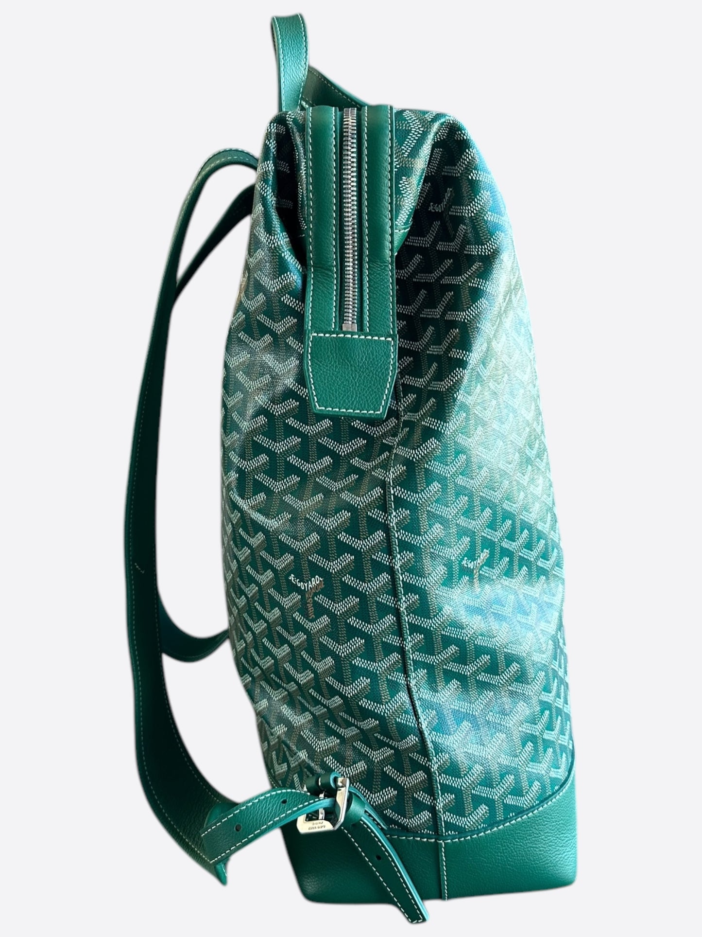 Goyard Green Cisalpin Backpack