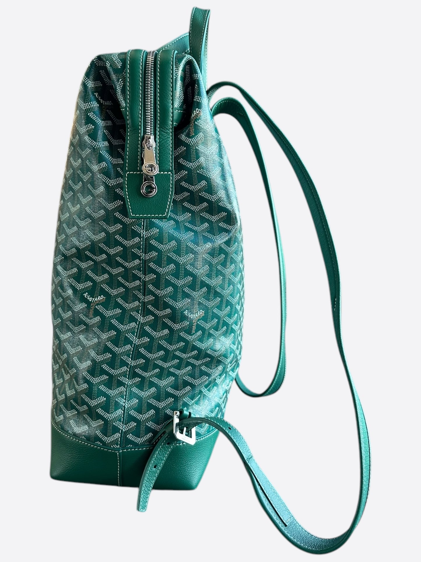 Goyard Green Cisalpin Backpack