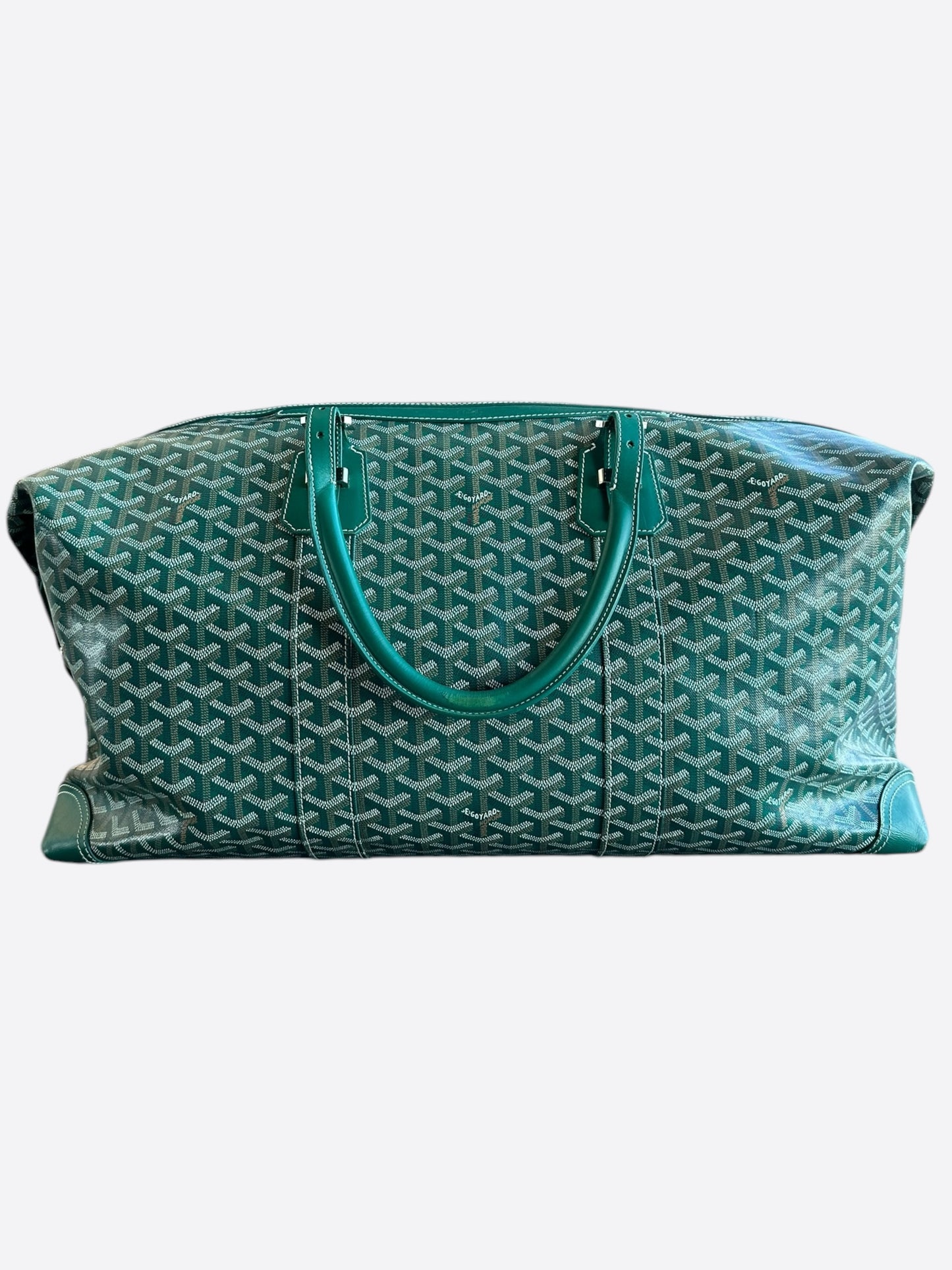 Goyard Green Boeing 55 Duffel Bag