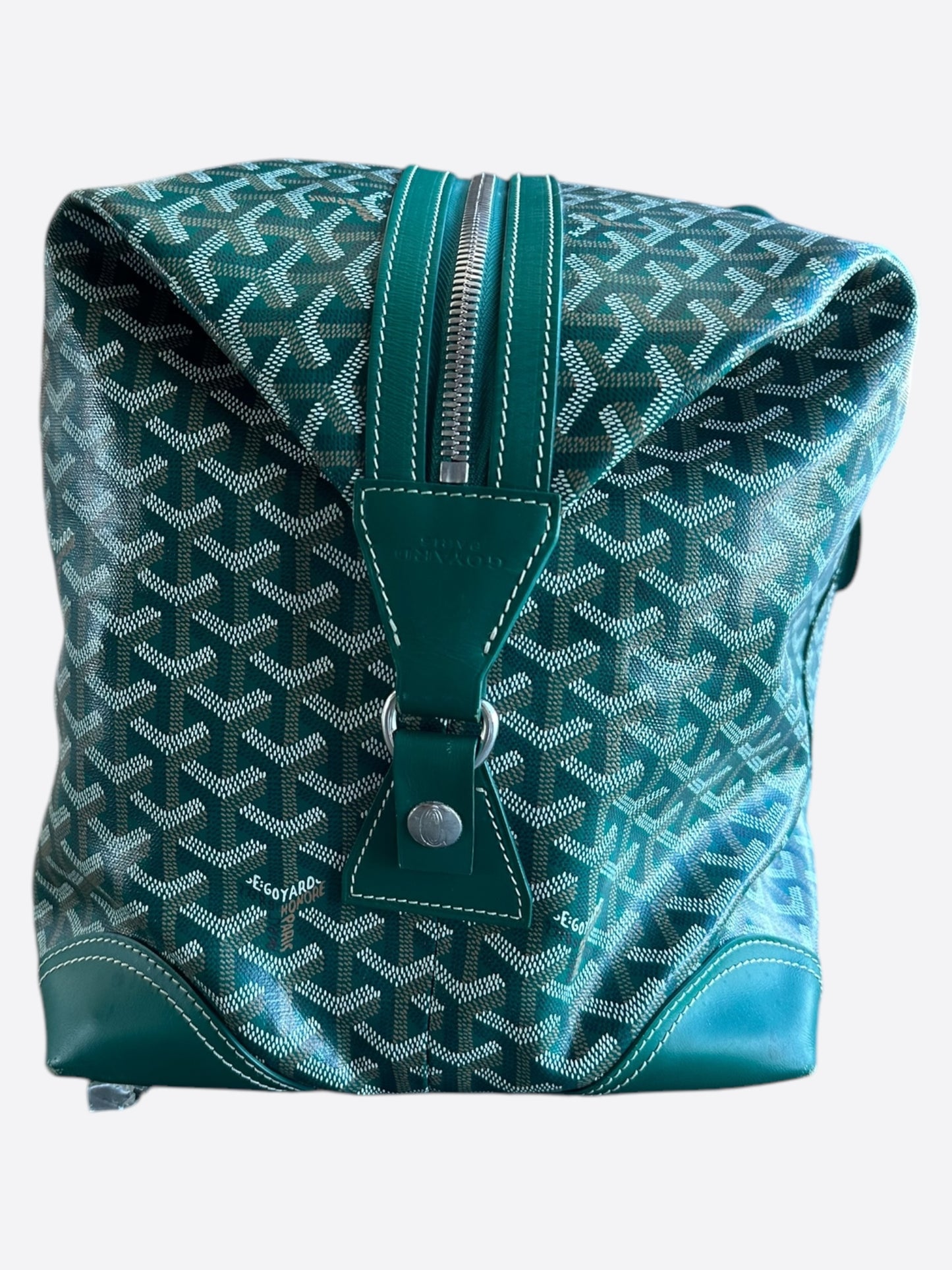 Goyard Green Boeing 55 Duffel Bag