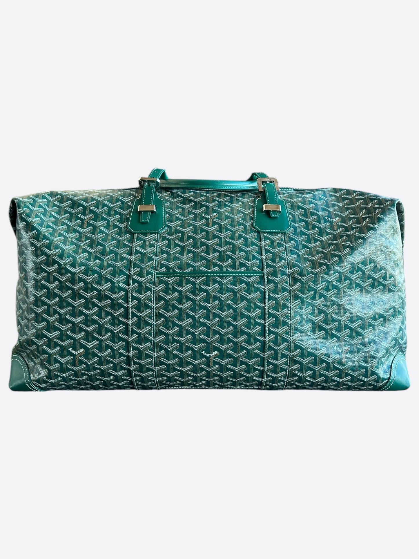 Goyard Green Boeing 55 Duffel Bag