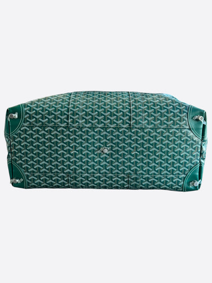 Goyard Green Boeing 55 Duffel Bag