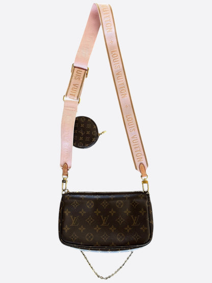 Louis Vuitton Brown Monogram Multi Pochette