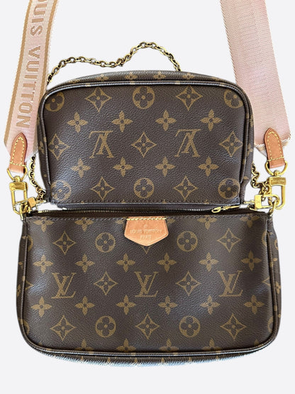 Louis Vuitton Brown Monogram Multi Pochette