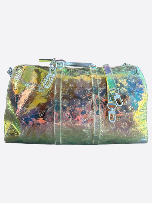 Louis Vuitton Multicolor Prism Monogram Keepall 50