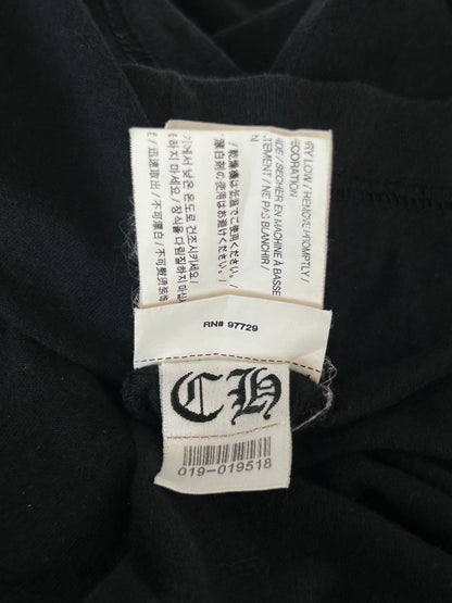 Chrome Hearts Black & White T-Bar Logo T-Shirt