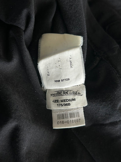 Chrome Hearts Black & White Dagger Logo T-Shirt