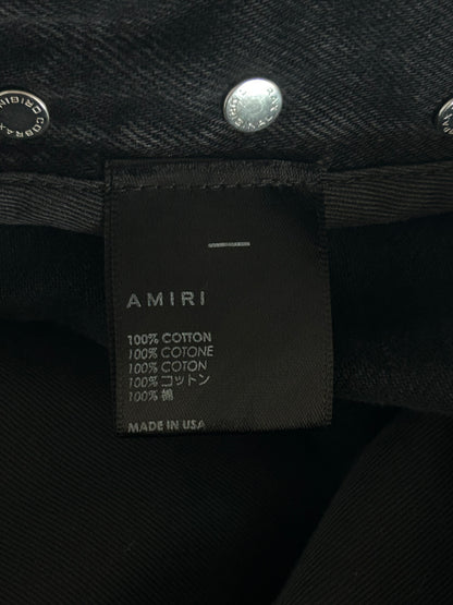 Amiri Black Star Patch Chemist Carpenter Pants