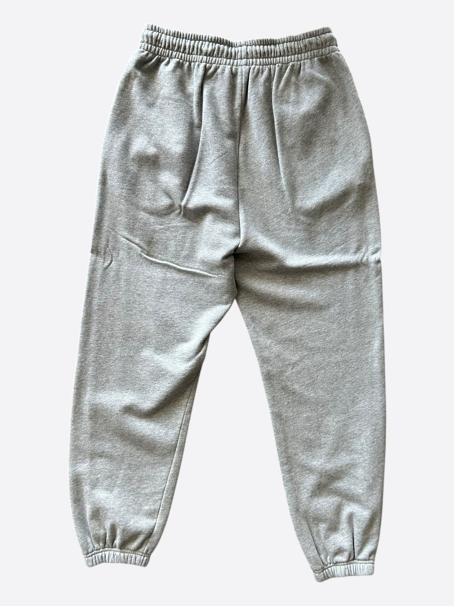 Celine Grey & Black Embroidered Logo Sweatpants