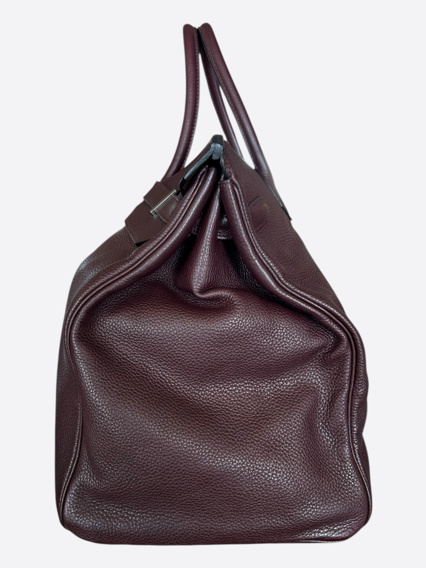 Hermes Ebene Togo & Palladium Hardware Birkin 50