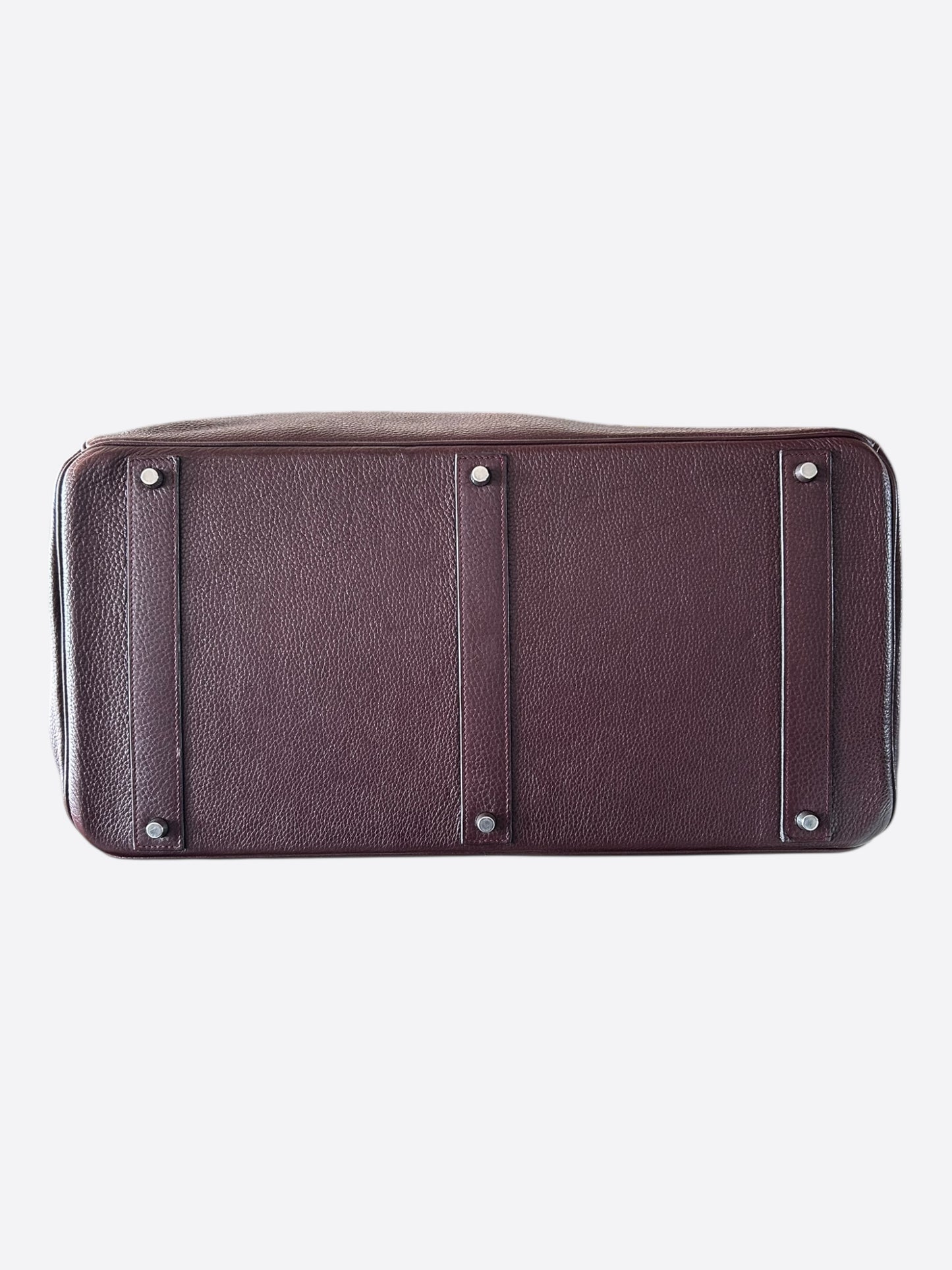 Hermes Ebene Togo & Palladium Hardware Birkin 50