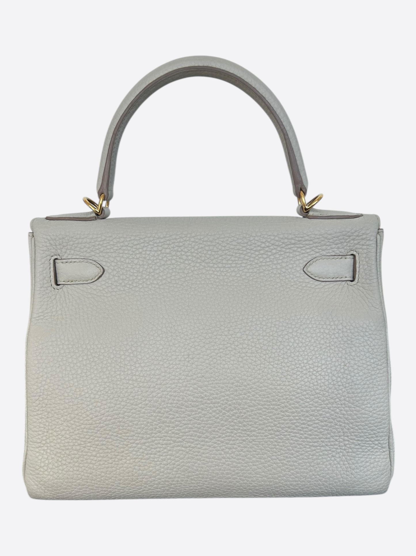 Hermes Beton Togo & Gold Hardware Kelly 28