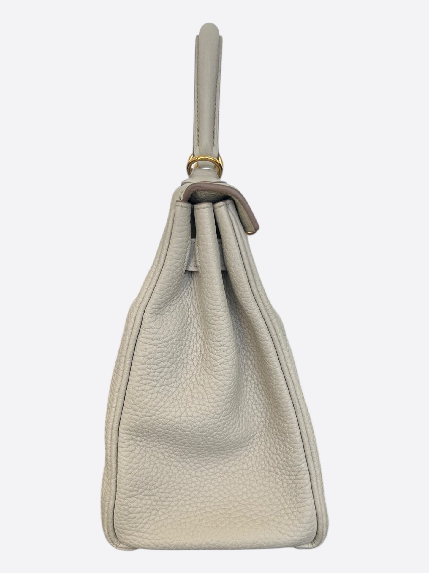 Hermes Beton Togo & Gold Hardware Kelly 28