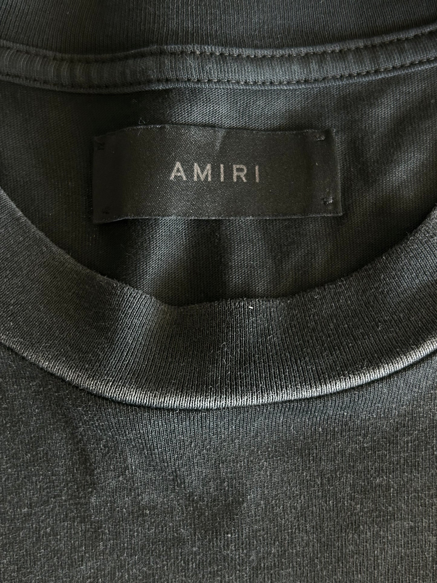 Amiri Faded Black & White Lounge Graphic T-Shirt