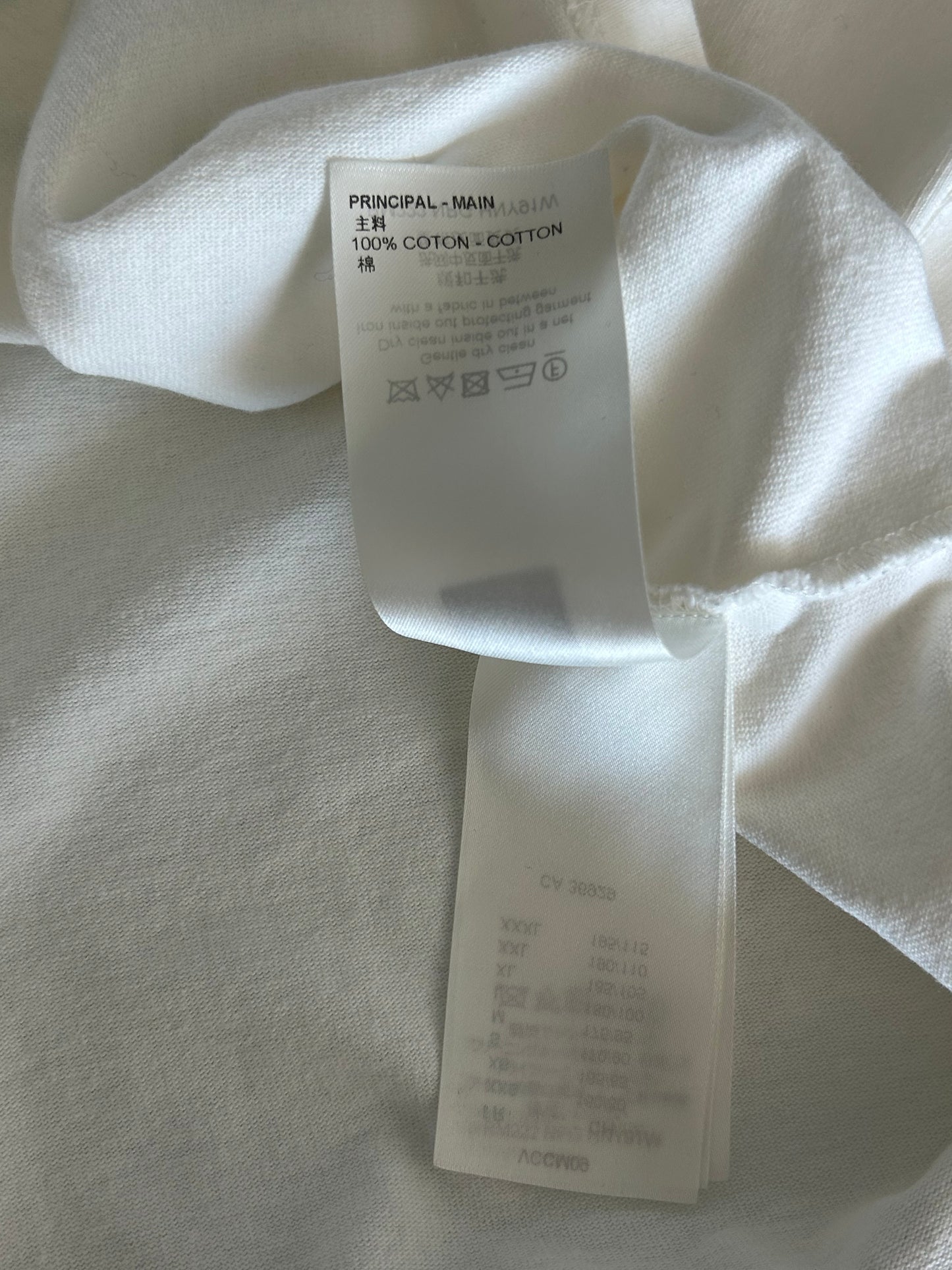 Louis Vuitton White Flower Tapestry T-Shirt