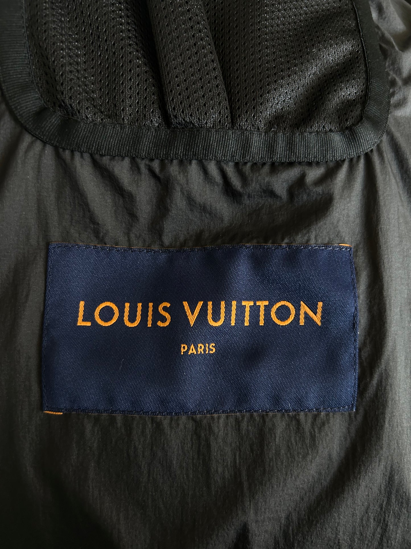Louis Vuitton Black & Grey 2054 Monogram Heat Reflective Puffer Jacket