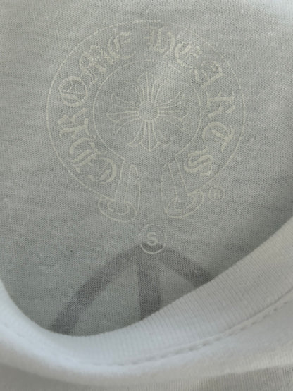 Chrome Hearts White & Black Honolulu Exclusive Jumbo Floral Cross T-Shirt